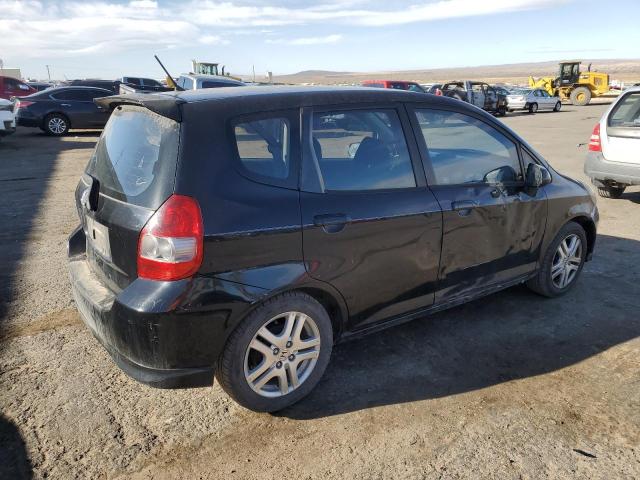 JHMGD37677S050597 - 2007 HONDA FIT S 黑色 照片 3
