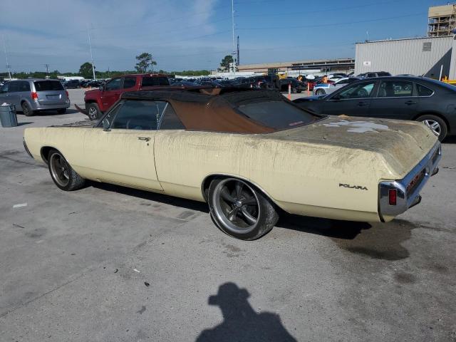 DL27L0D221805 - 1970 DODGE POLARA BEIGE photo 2