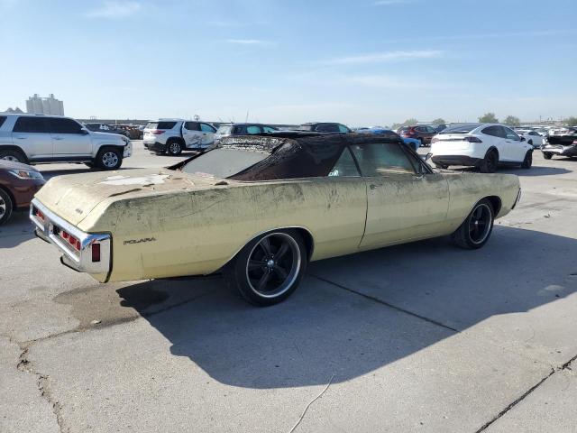 DL27L0D221805 - 1970 DODGE POLARA BEIGE photo 3