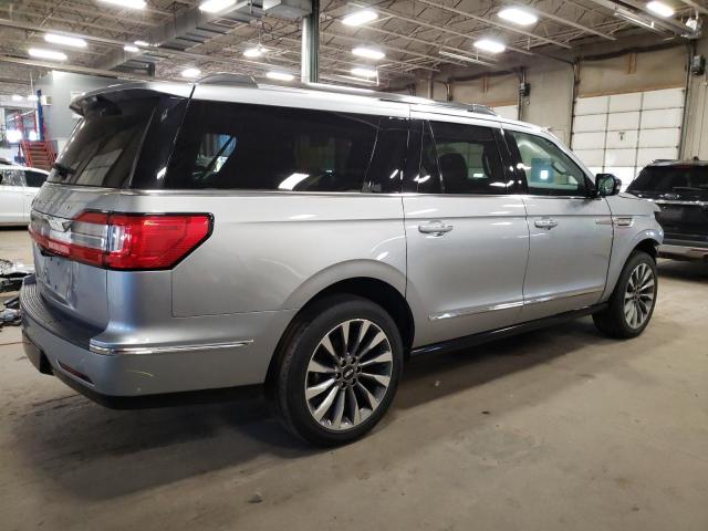 5LMJJ3LT7LEL22966 - 2020 LINCOLN NAVIGATOR L RESERVE SILVER photo 3