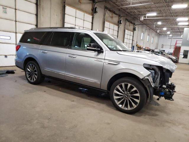 5LMJJ3LT7LEL22966 - 2020 LINCOLN NAVIGATOR L RESERVE SILVER photo 4