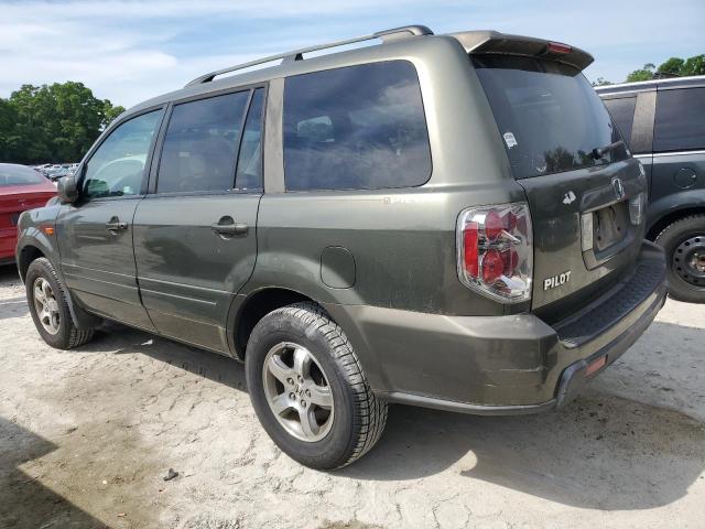 5FNYF28416B003066 - 2006 HONDA PILOT EX GREEN photo 2