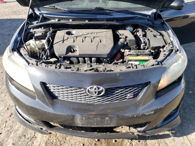 1NXBU40EX9Z114394 - 2009 TOYOTA COROLLA BASE BLACK photo 11