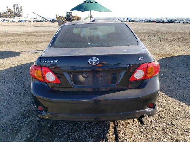 1NXBU40EX9Z114394 - 2009 TOYOTA COROLLA BASE BLACK photo 6