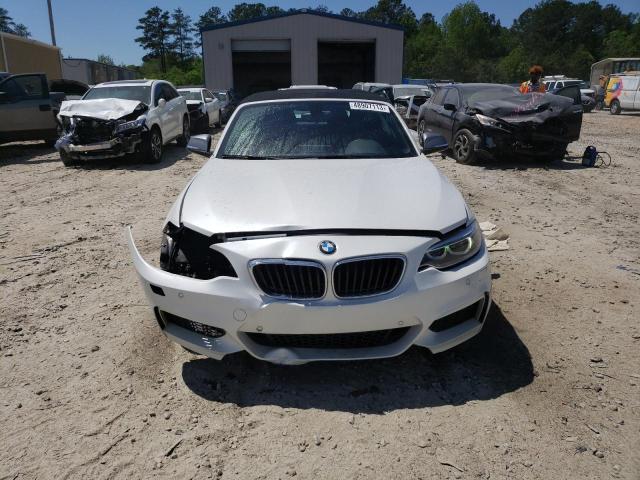 WBA1M1C5XFV393147 - 2015 BMW M235I WHITE photo 5