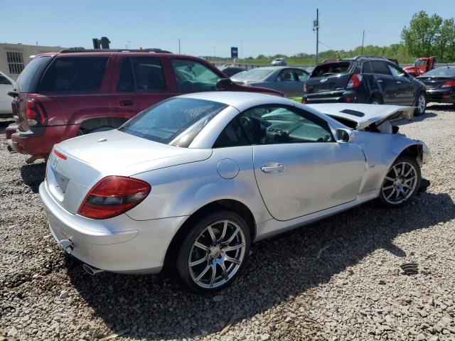 WDBWK54F38F183790 - 2008 MERCEDES-BENZ SLK 280 SILVER photo 3