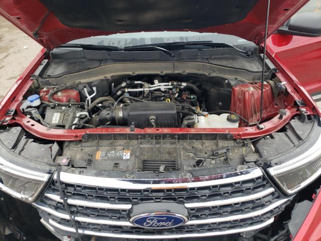 1FMSK7DH0PGA47294 - 2023 FORD EXPLORER XLT RED photo 11