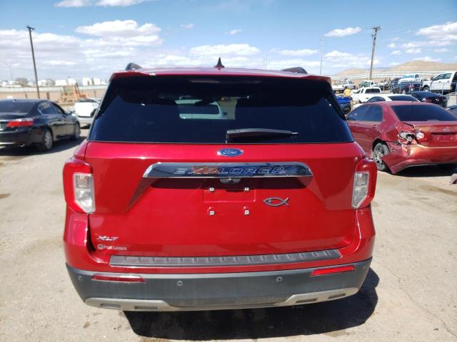 1FMSK7DH0PGA47294 - 2023 FORD EXPLORER XLT RED photo 6