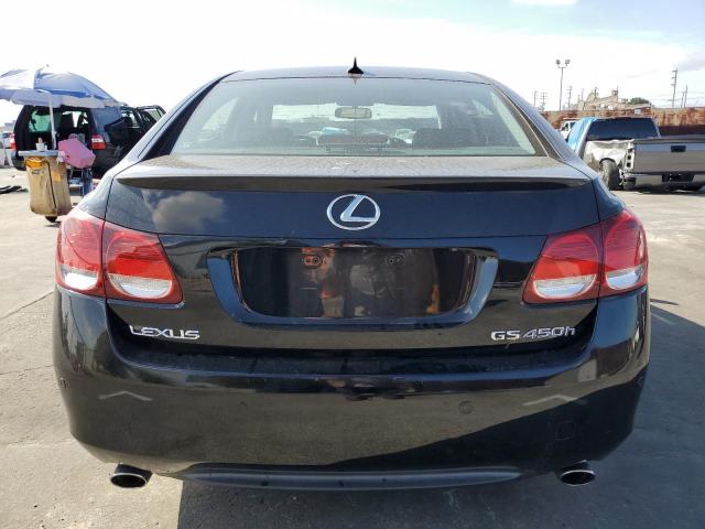 JTHBC96S075011508 - 2007 LEXUS GS 450H BLACK photo 6