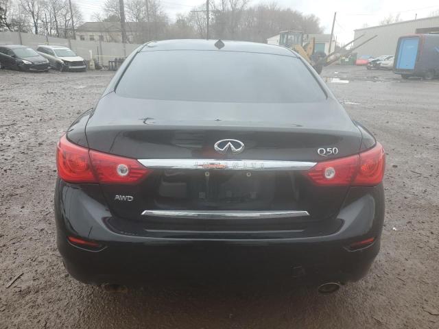 JN1BV7AR6FM402495 - 2015 INFINITI Q50 BASE BLACK photo 6