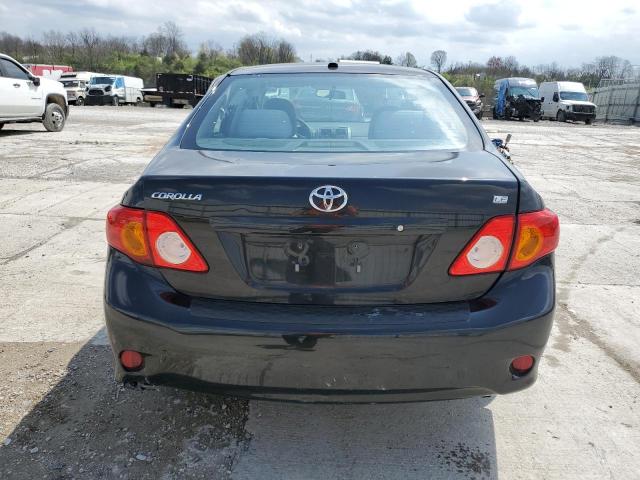 2T1BU4EE7AC426042 - 2010 TOYOTA COROLLA LE BASE BLACK photo 6