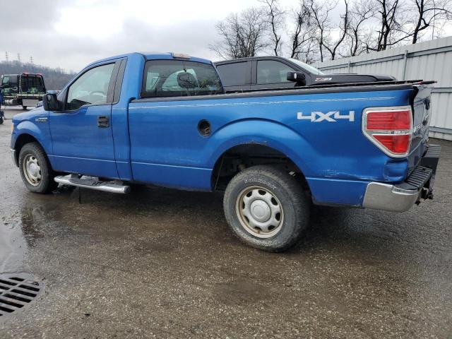 1FTMF1EW7AKE81664 - 2010 FORD F150 BLUE photo 2