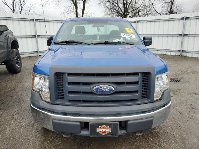 1FTMF1EW7AKE81664 - 2010 FORD F150 BLUE photo 5