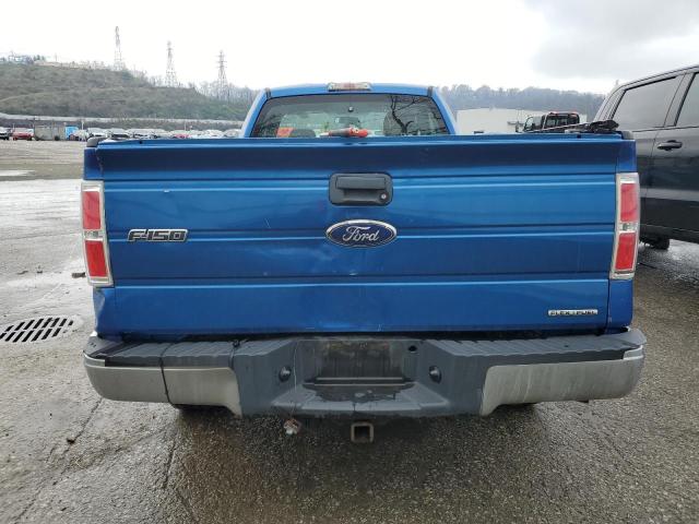 1FTMF1EW7AKE81664 - 2010 FORD F150 BLUE photo 6