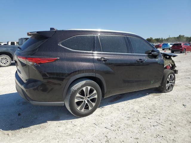 5TDGZRAH3LS022279 - 2020 TOYOTA HIGHLANDER XLE 黑色 照片 3