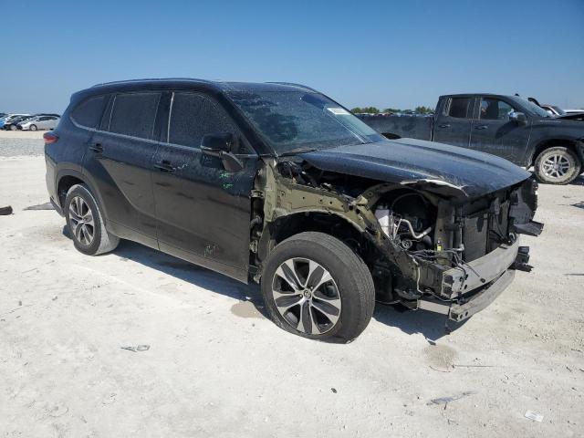 5TDGZRAH3LS022279 - 2020 TOYOTA HIGHLANDER XLE 黑色 照片 4