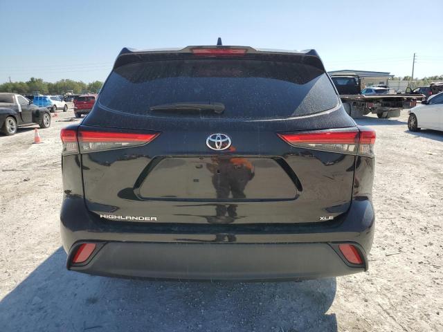 5TDGZRAH3LS022279 - 2020 TOYOTA HIGHLANDER XLE 黑色 照片 6
