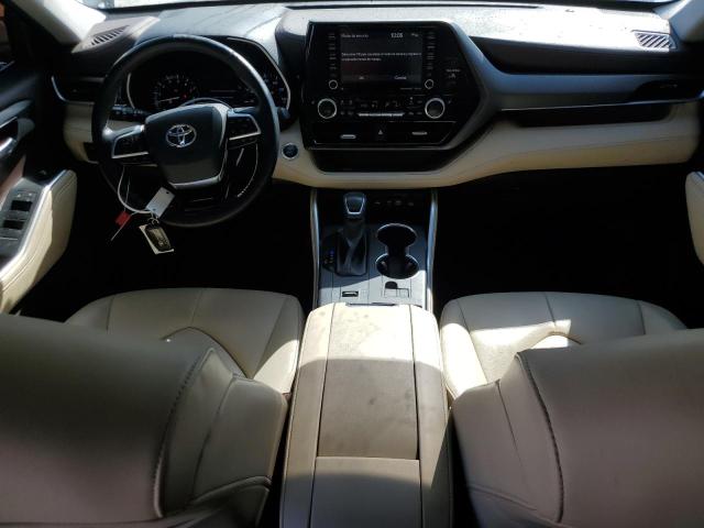 5TDGZRAH3LS022279 - 2020 TOYOTA HIGHLANDER XLE 黑色 照片 8