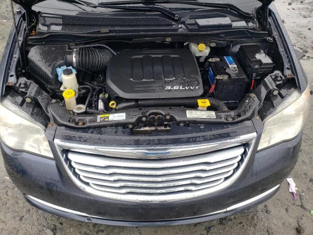 2C4RC1CG8DR777003 - 2013 CHRYSLER TOWN & COU TOURING L BLUE photo 12