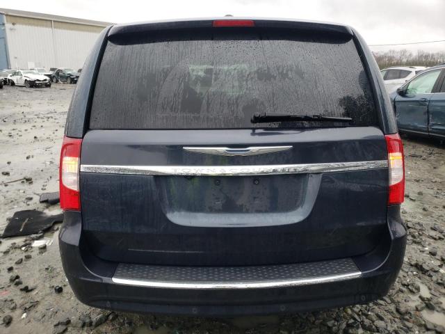 2C4RC1CG8DR777003 - 2013 CHRYSLER TOWN & COU TOURING L BLUE photo 6