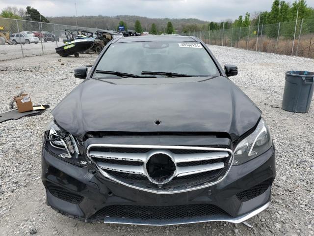 WDDHF9BB8EA998877 - 2014 MERCEDES-BENZ E 550 4MATIC BLACK photo 5