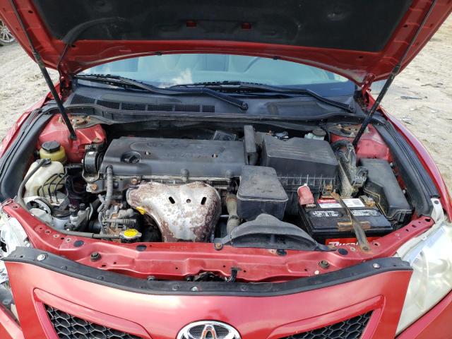 4T1BE46K48U250447 - 2008 TOYOTA CAMRY CE RED photo 11