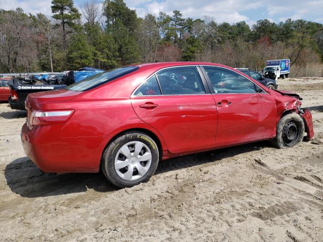 4T1BE46K48U250447 - 2008 TOYOTA CAMRY CE RED photo 3
