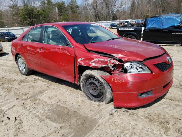 4T1BE46K48U250447 - 2008 TOYOTA CAMRY CE RED photo 4