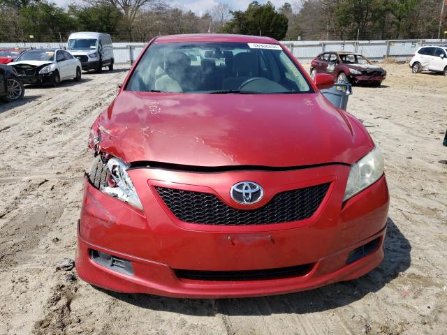 4T1BE46K48U250447 - 2008 TOYOTA CAMRY CE RED photo 5