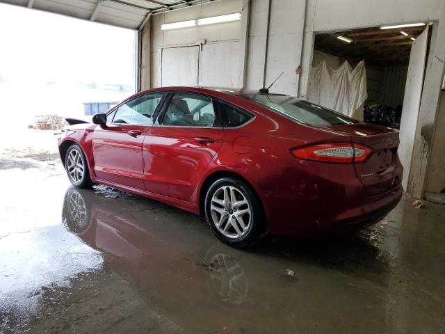 3FA6P0H71FR219197 - 2015 FORD FUSION SE BURGUNDY photo 2