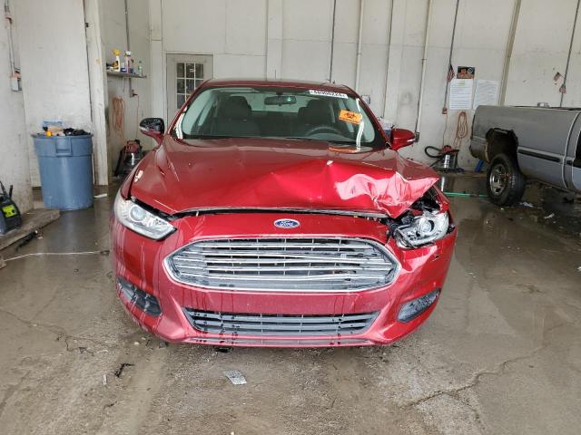 3FA6P0H71FR219197 - 2015 FORD FUSION SE BURGUNDY photo 5