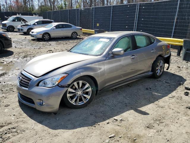 JN1BY1AR6DM604075 - 2013 INFINITI M37 X GRAY photo 1