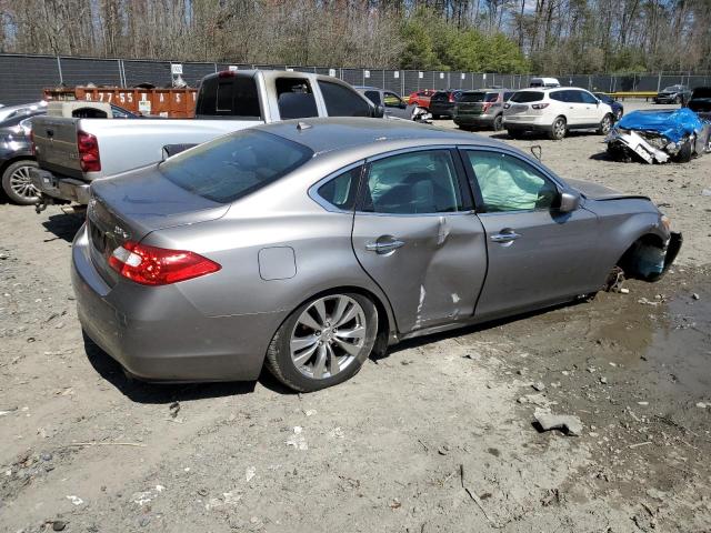 JN1BY1AR6DM604075 - 2013 INFINITI M37 X GRAY photo 3