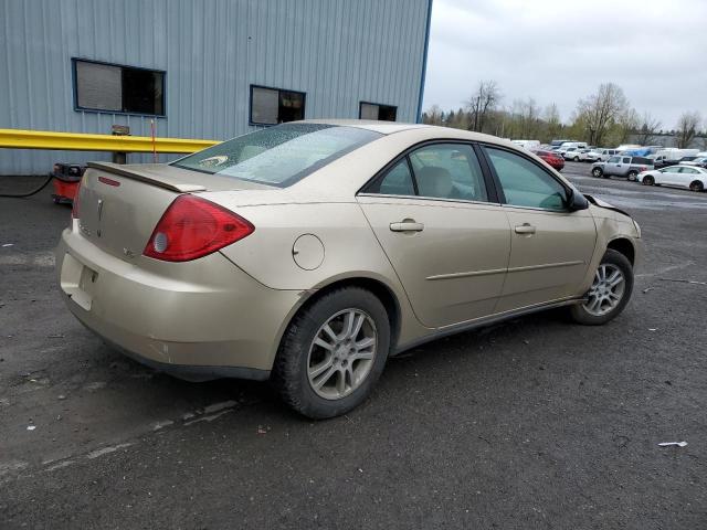 1G2ZG558964156719 - 2006 PONTIAC G6 SE1 TAN photo 3