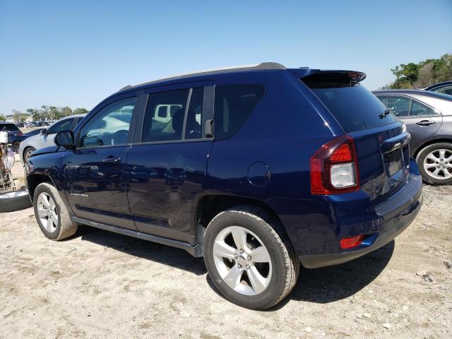 1C4NJCBAXHD130799 - 2017 JEEP COMPASS SPORT BLUE photo 2