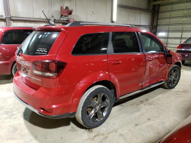 3C4PDCGB5GT112348 - 2016 DODGE JOURNEY CROSSROAD RED photo 3