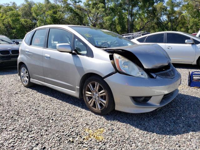 JHMGE88439C003829 - 2009 HONDA FIT SPORT SILVER photo 4