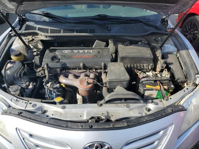 4T1BE46K07U162221 - 2007 TOYOTA CAMRY CE SILVER photo 11