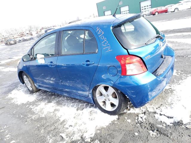 JTDKT923X65019680 - 2006 TOYOTA YARIS BLUE photo 2