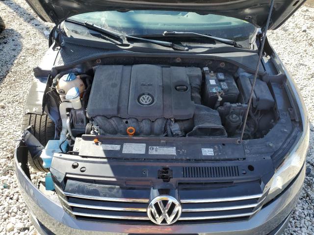 1VWBP7A3XDC020005 - 2013 VOLKSWAGEN PASSAT SE GRAY photo 11