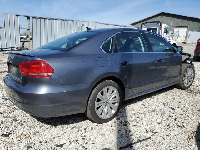 1VWBP7A3XDC020005 - 2013 VOLKSWAGEN PASSAT SE GRAY photo 3