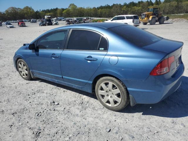 1HGFA16527L075132 - 2007 HONDA CIVIC LX BLUE photo 2