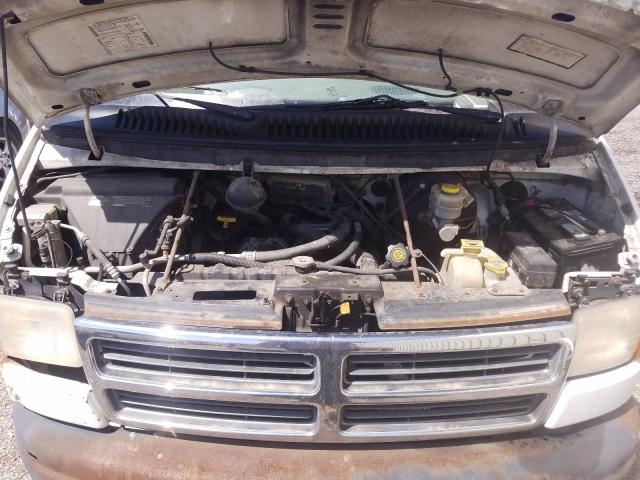 2B7JB21Y4YK176879 - 2000 DODGE RAM VAN B2500 WHITE photo 7