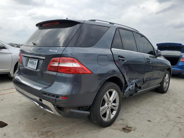 4JGDA5HB2DA214811 - 2013 MERCEDES-BENZ ML 350 4MATIC GRAY photo 3
