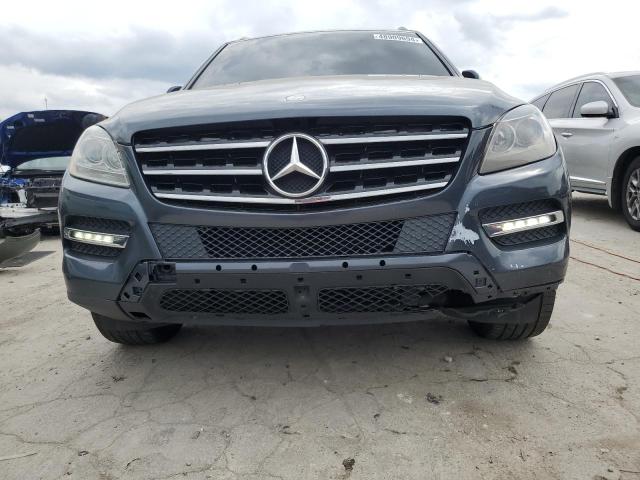 4JGDA5HB2DA214811 - 2013 MERCEDES-BENZ ML 350 4MATIC GRAY photo 5