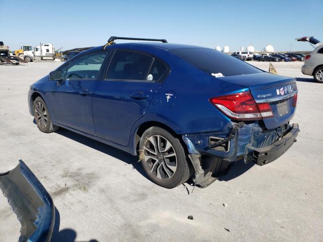 19XFB2F83EE273879 - 2014 HONDA CIVIC EX BLUE photo 2