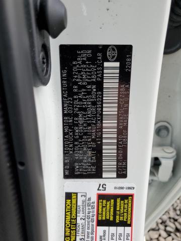 4T1G11BKXPU096329 - 2023 TOYOTA CAMRY SE NIGHT SHADE WHITE photo 12