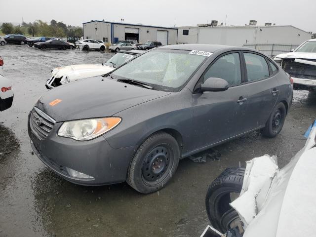 KMHDU46D79U597446 - 2009 HYUNDAI ELANTRA GLS GRAY photo 1