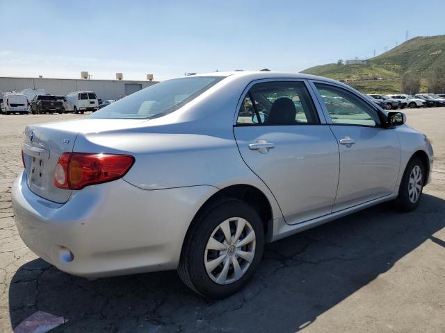 1NXBU4EE0AZ374994 - 2010 TOYOTA COROLLA BASE SILVER photo 3