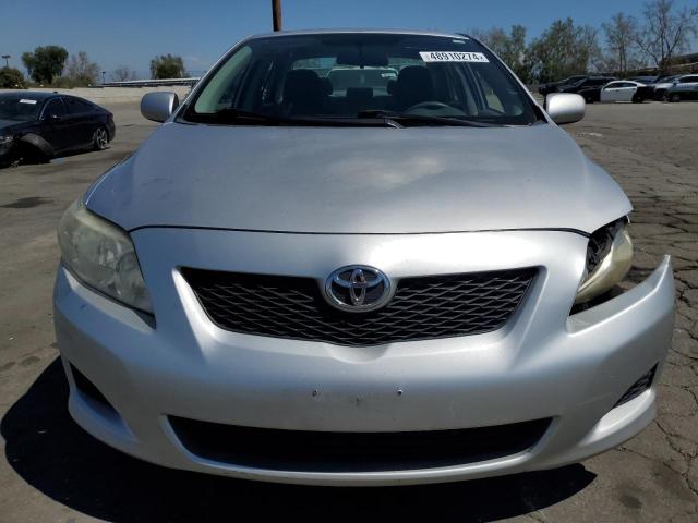 1NXBU4EE0AZ374994 - 2010 TOYOTA COROLLA BASE SILVER photo 5